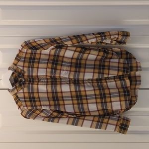 American Eagle Womens Boyfriend Fit Flannel, Size XS